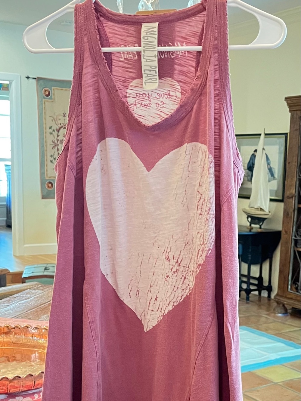 Magnolia pearl “I love you so much” la Paz tank